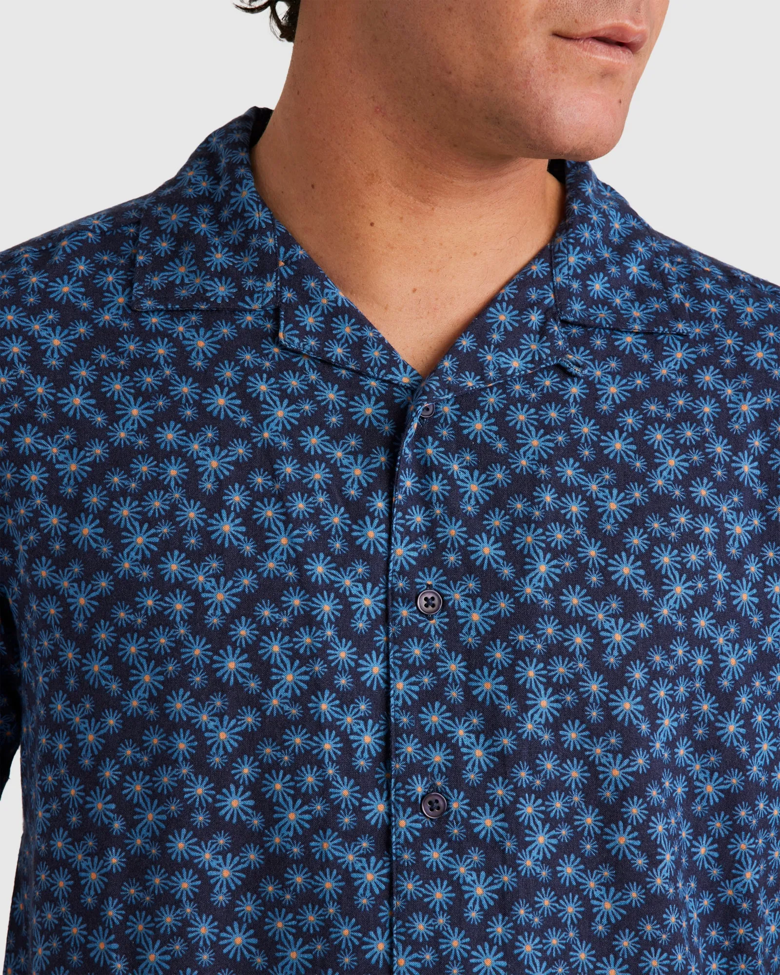 Cosmos Short Sleeve Shirt - Outer Space