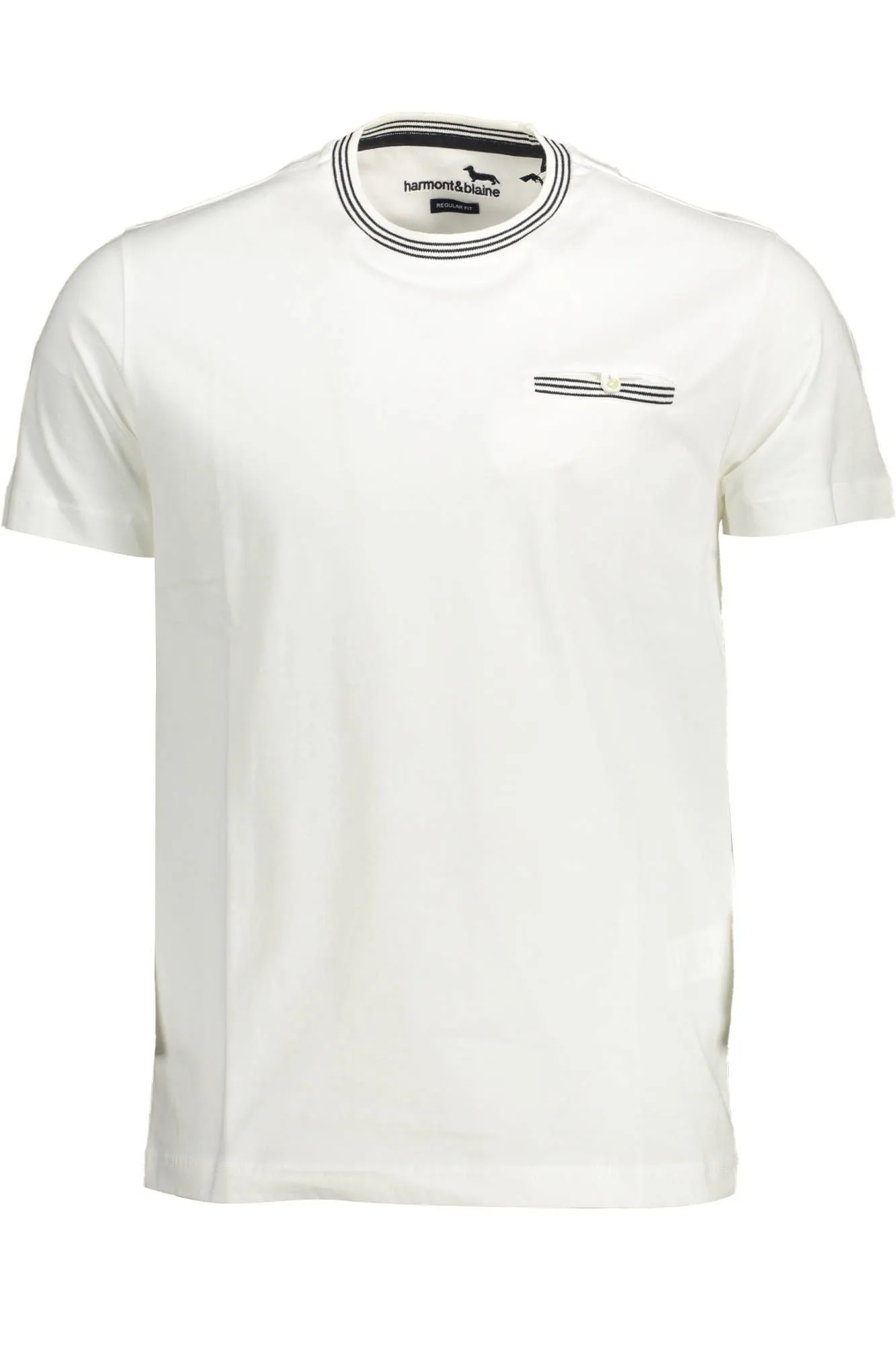 Harmont & Blaine White Cotton Men T-Shirt