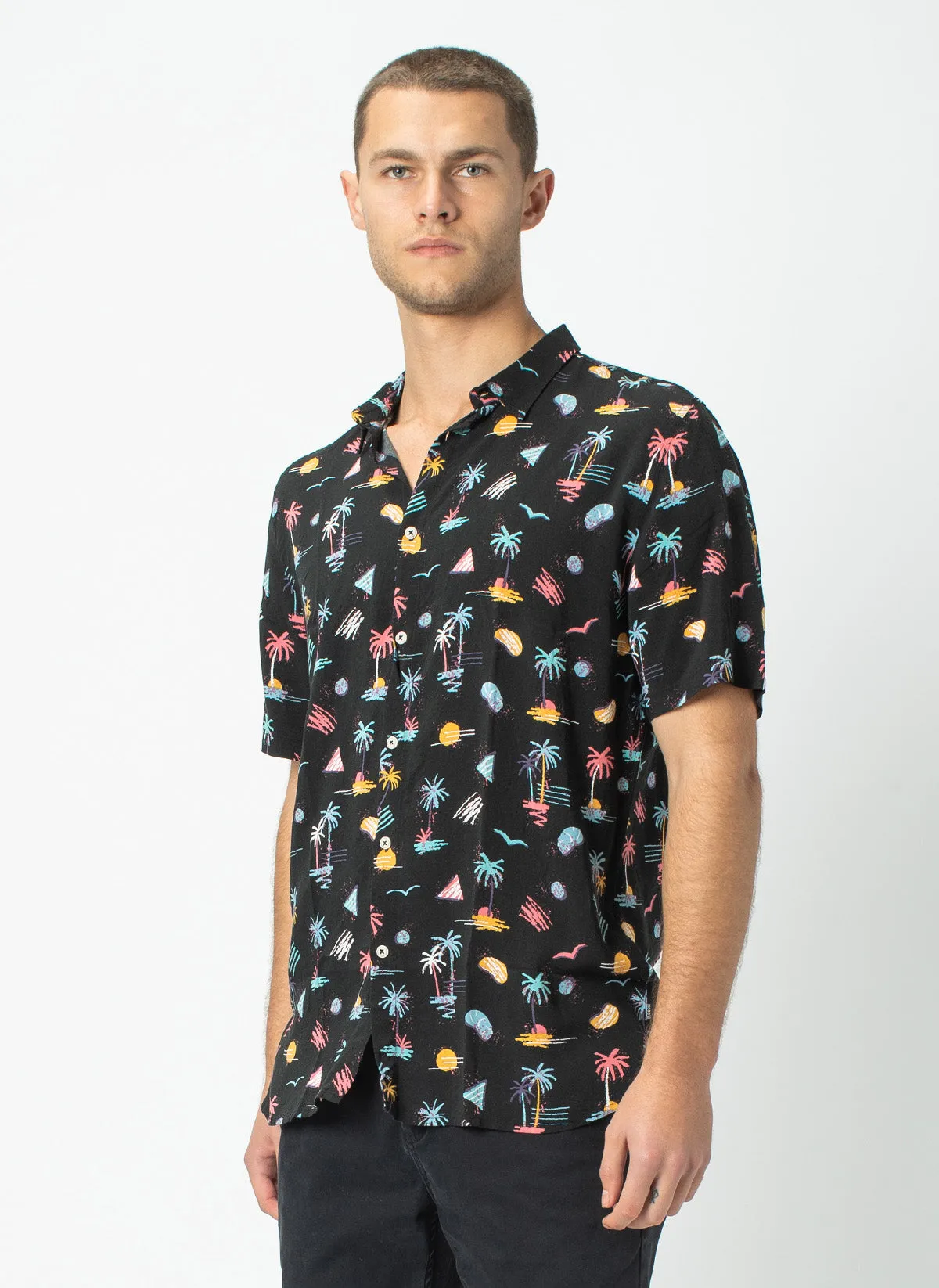 Holiday Short-Sleeve Shirt Miami