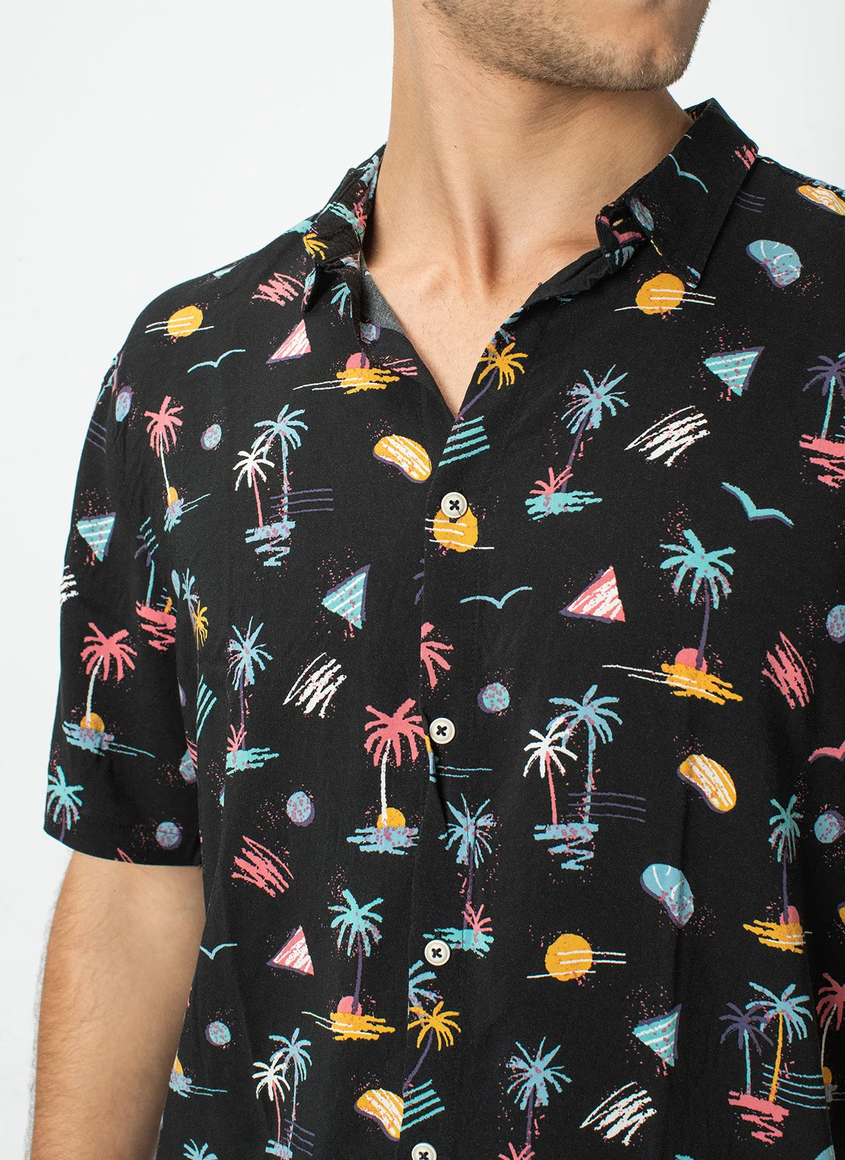 Holiday Short-Sleeve Shirt Miami
