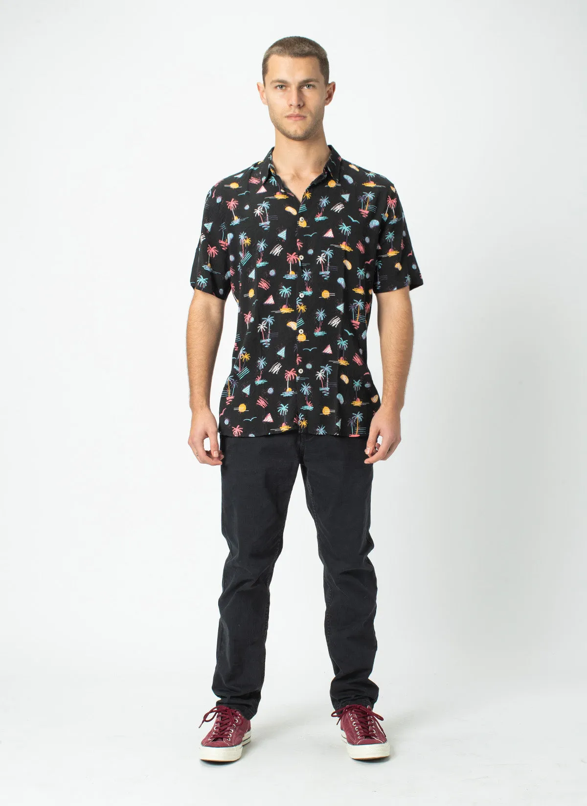 Holiday Short-Sleeve Shirt Miami