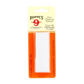 Hoppes Cleaning Patches No.1 Caliber .17HMR/.204 White | Buy Hoppes Cleaning Patches No.1 Caliber .17HMR/.204 White here | Outnorth