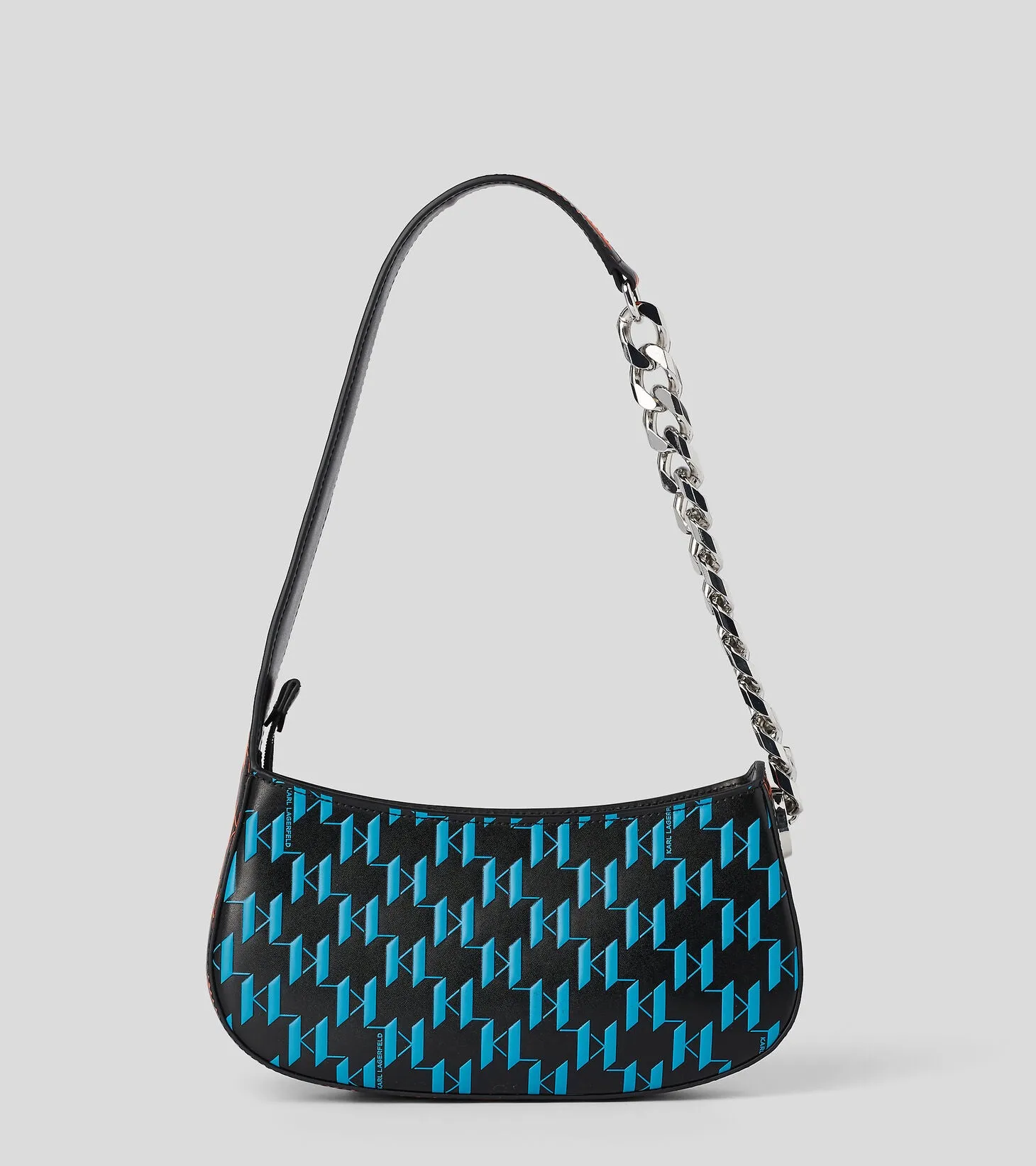 K/SADDLE MULTICOLOURED MONOGRAM SHOULDER BAG