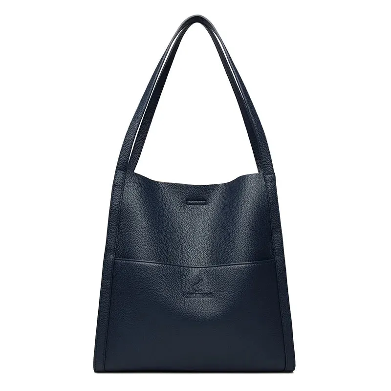 Soft PU Leather Tote Handbag